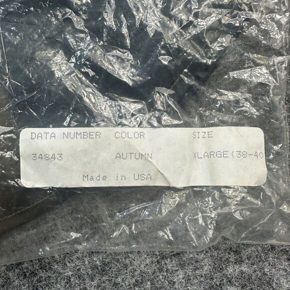 Vintage 80s Blouse Women Extra Large Striped Satin Made In USA Deadstock - Picture 5 of 14